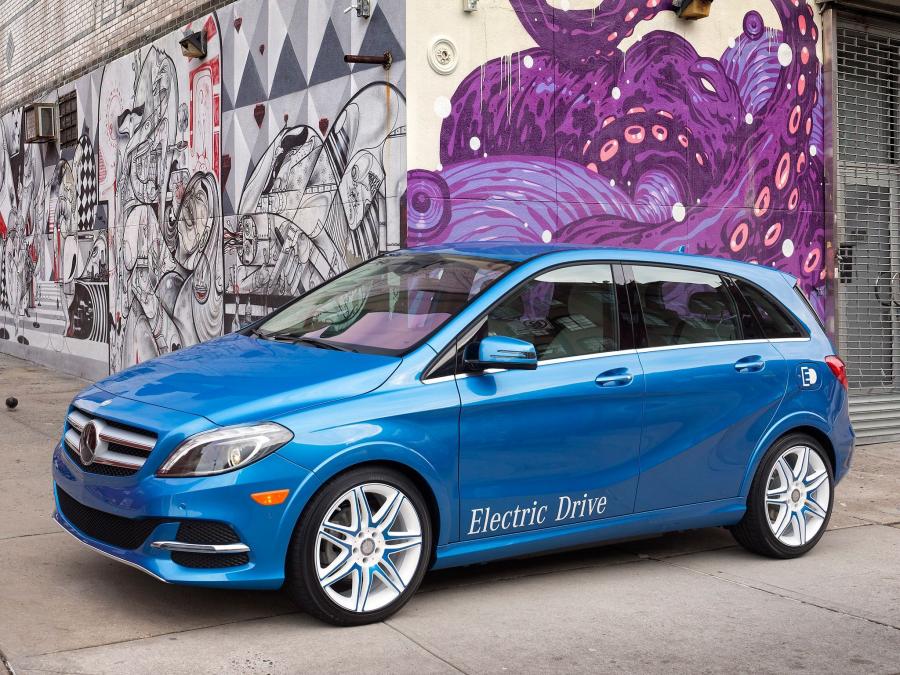  Mercedes-Benz B-Class Electric Drive 2014 года  (US) (фото 50 из 59)